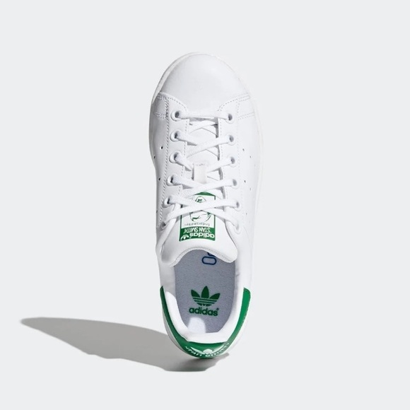 Adidas StanSmith Classic Green/White Sneaker Shoes - Picture 3 of 11